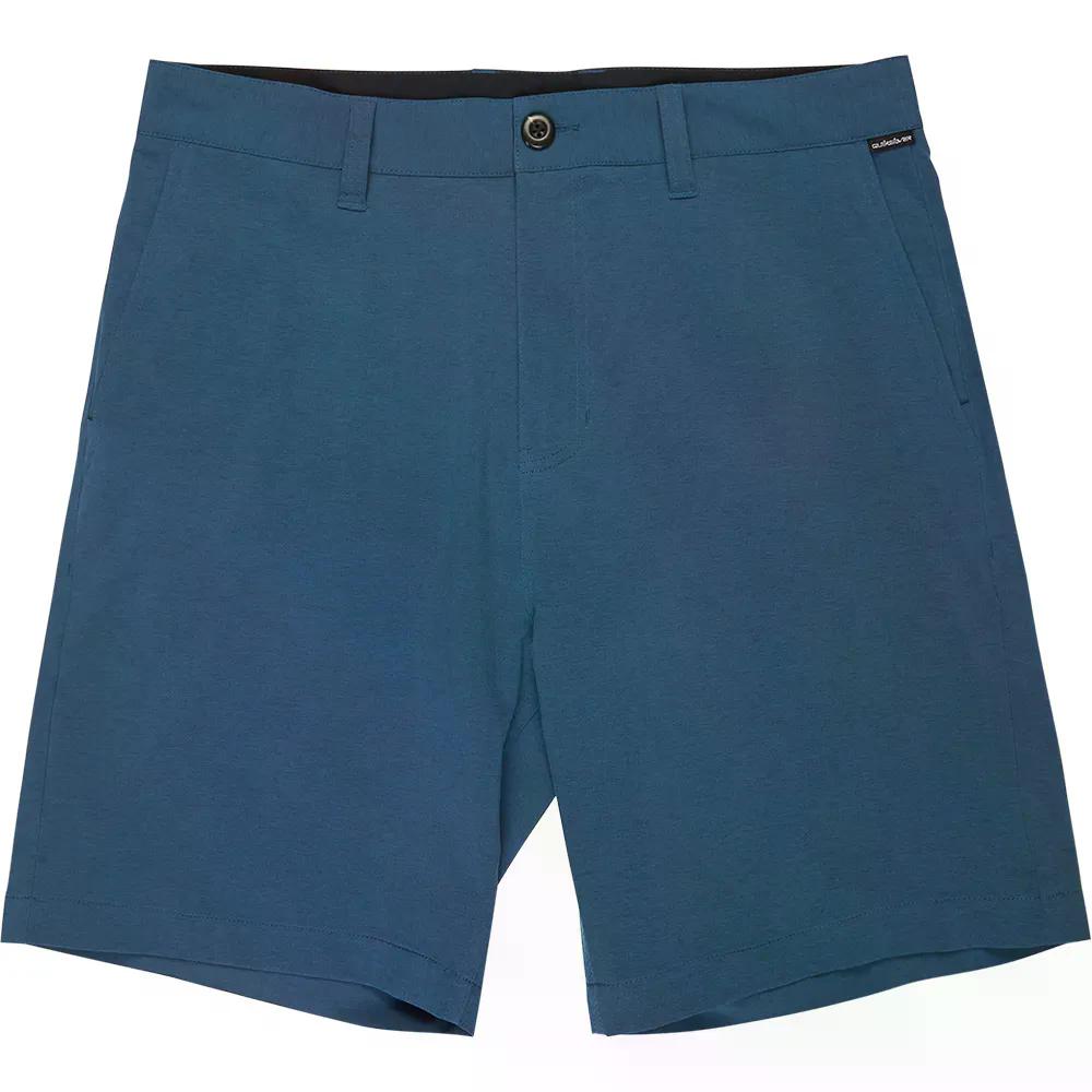 クイックシルバー ハイブリッド ユニオン ヘザー アンフィビアン 19インチ スイムショーツ 水泳パンツ （ DarkDenimHeather ） 　 [t]｜クライムスワールド 店