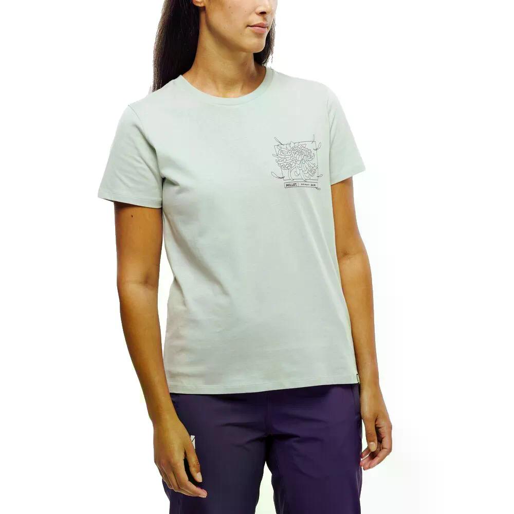 MILLET Cima? Collab 半袖Tシャツ （ Seaweed ）  [t]