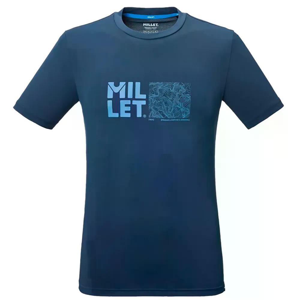 MILLET Seneca 半袖Tシャツ （ Saphir ）  [t]