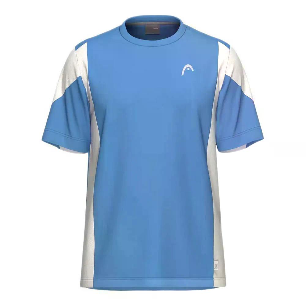 HEAD Slice 半袖ティーシャツ （ AirforceBlue/White ）  [t]