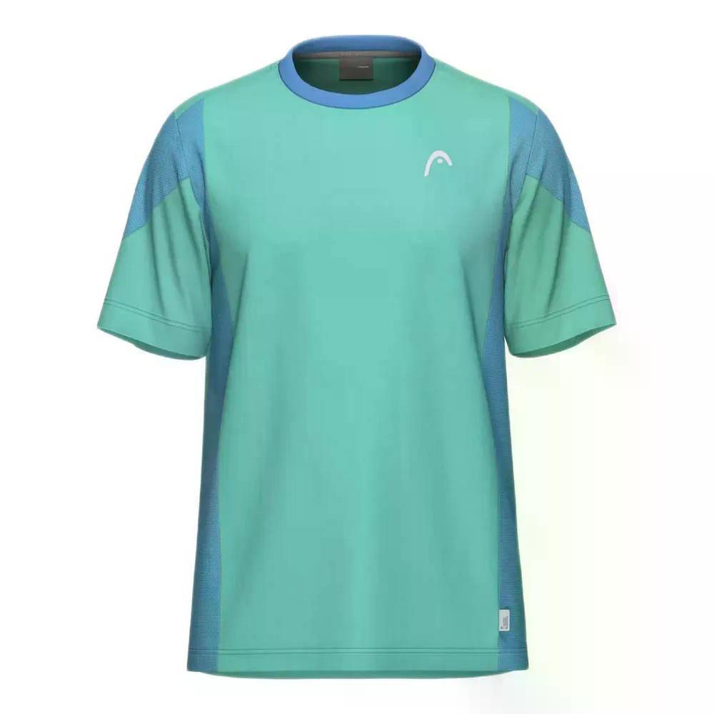 HEAD Slice 半袖ティーシャツ （ Turquoise/AirforceBlue ）  [t]