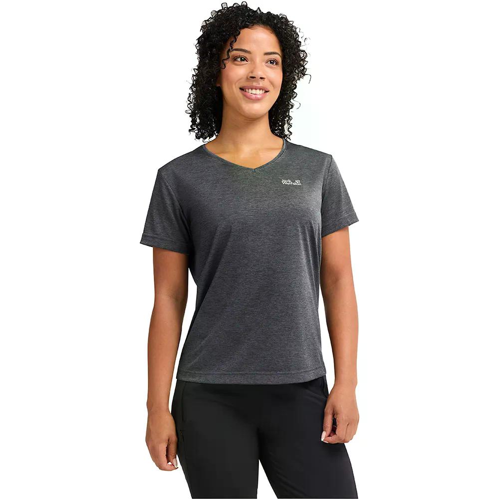 JACK WOLFSKIN Wildtrail 半袖Tシャツ （ Phantom ）  [t]