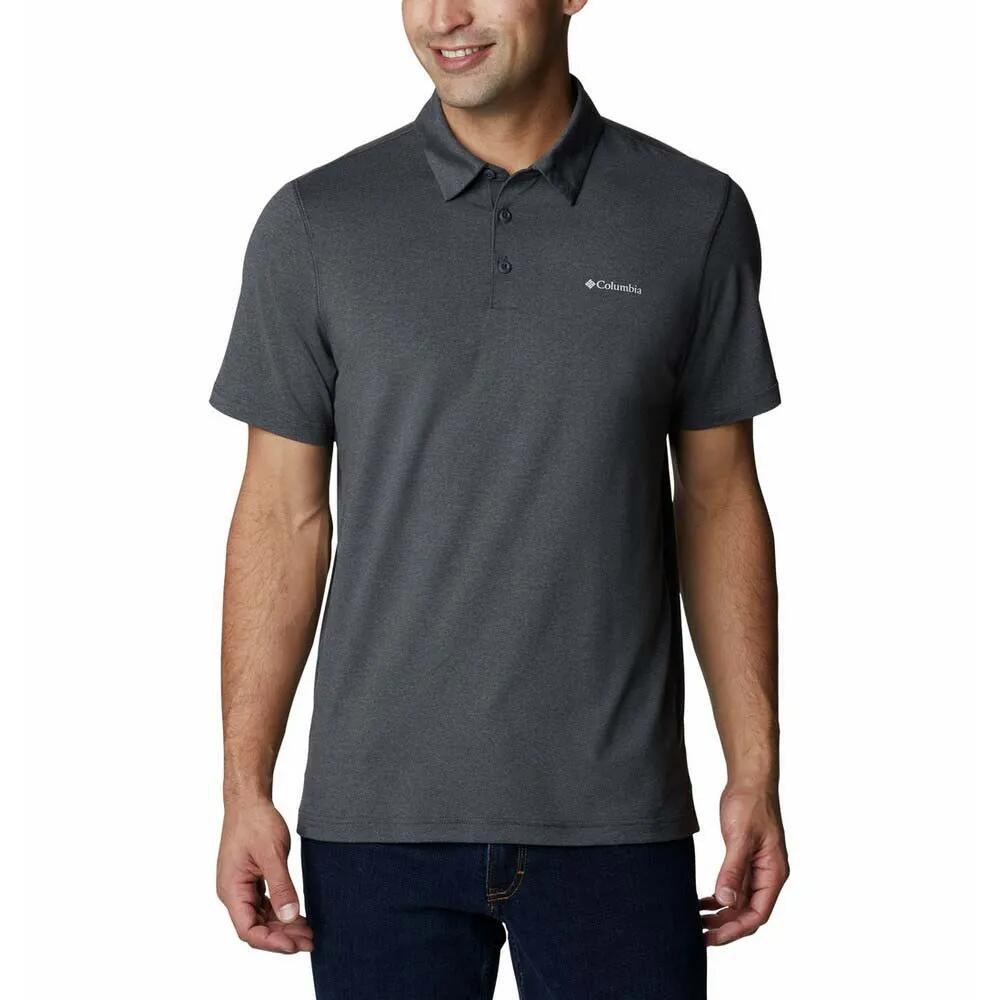 コロンビア テック トレイル ショートスリーブ ポロシャツ （ Shark ） | COLUMBIA Tech Trail short sleeve polo [t]