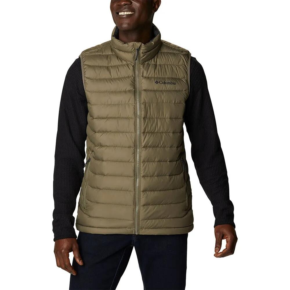 コロンビア パウダー ライト II ベスト （ StoneGreen ） | COLUMBIA Powder Lite II vest [t]