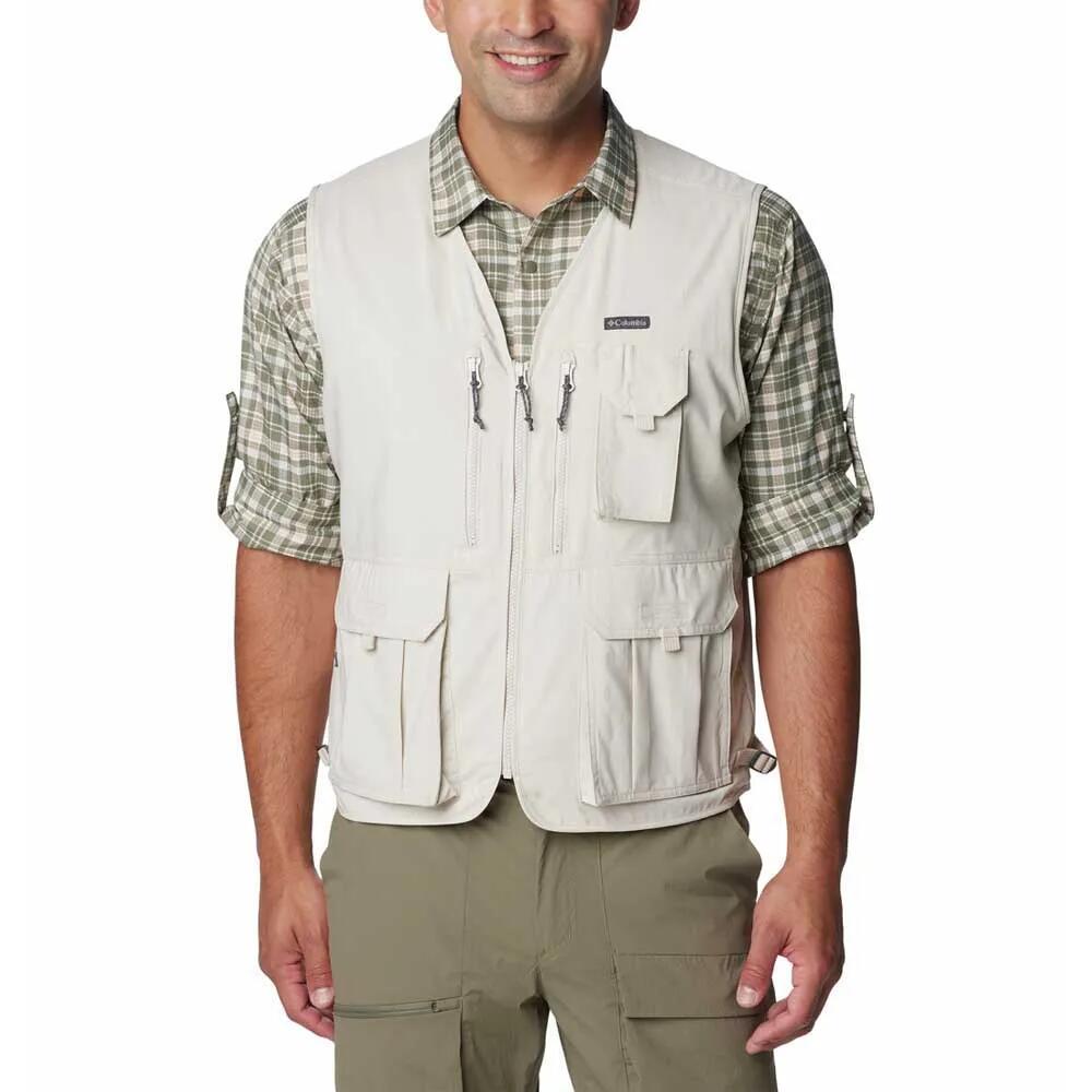 コロンビア シルバー リッジ ユーティリティ ベスト （ DarkStone ） | Columbia Silver Ridge Utility vest [t]