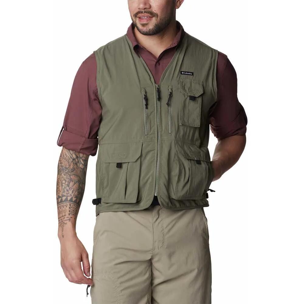 コロンビア シルバー リッジ ユーティリティ ベスト （ StoneGreen ） | Columbia Silver Ridge Utility vest [t]
