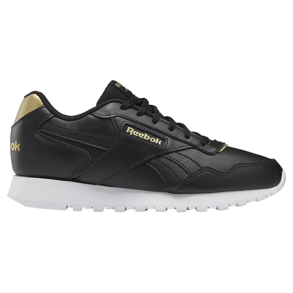 リーボック クラシックス グライド スニーカー レディース （ Black-White / Ftwr White / Gold Metalic ） | REEBOK CLASSICS Glide trainers Women [t]