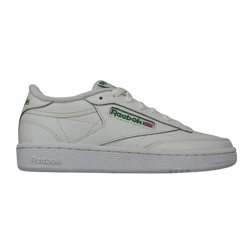リーボック クラシックス クラブ C 85 スニーカー レディース （ Ftwr White / Ftwr White / Gold Met. ） | REEBOK CLASSICS Club C 85 trainers Women [t]