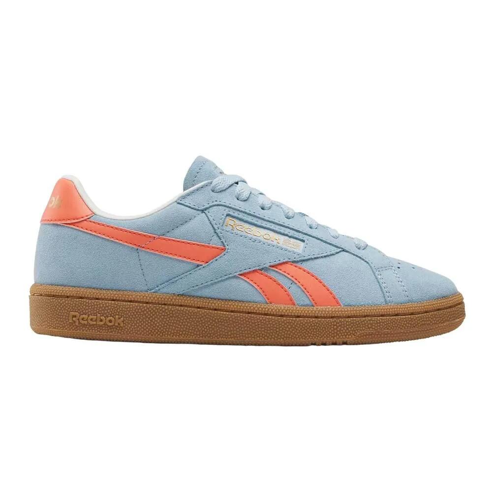 リーボック 野球クラブ C グラウンズ UK スニーカー レディース （ Softblue / Superchargedcoral / Gum ） | REEBOK Club C Grounds Uk trainers Women [t]