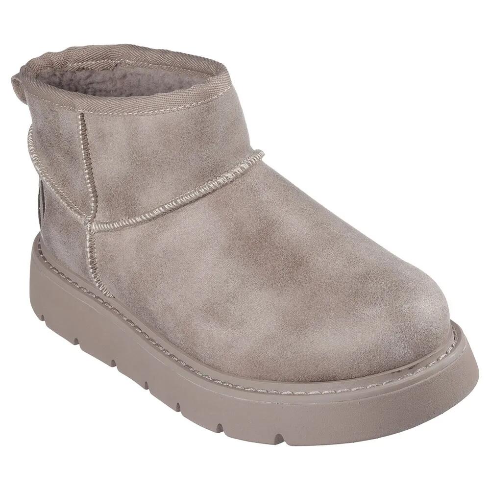 スケッチャーズ キープセイクス ライト ブーティー レディース （ Taupe Microleather ） | SKECHERS Keepsakes Lite booties Women [t]