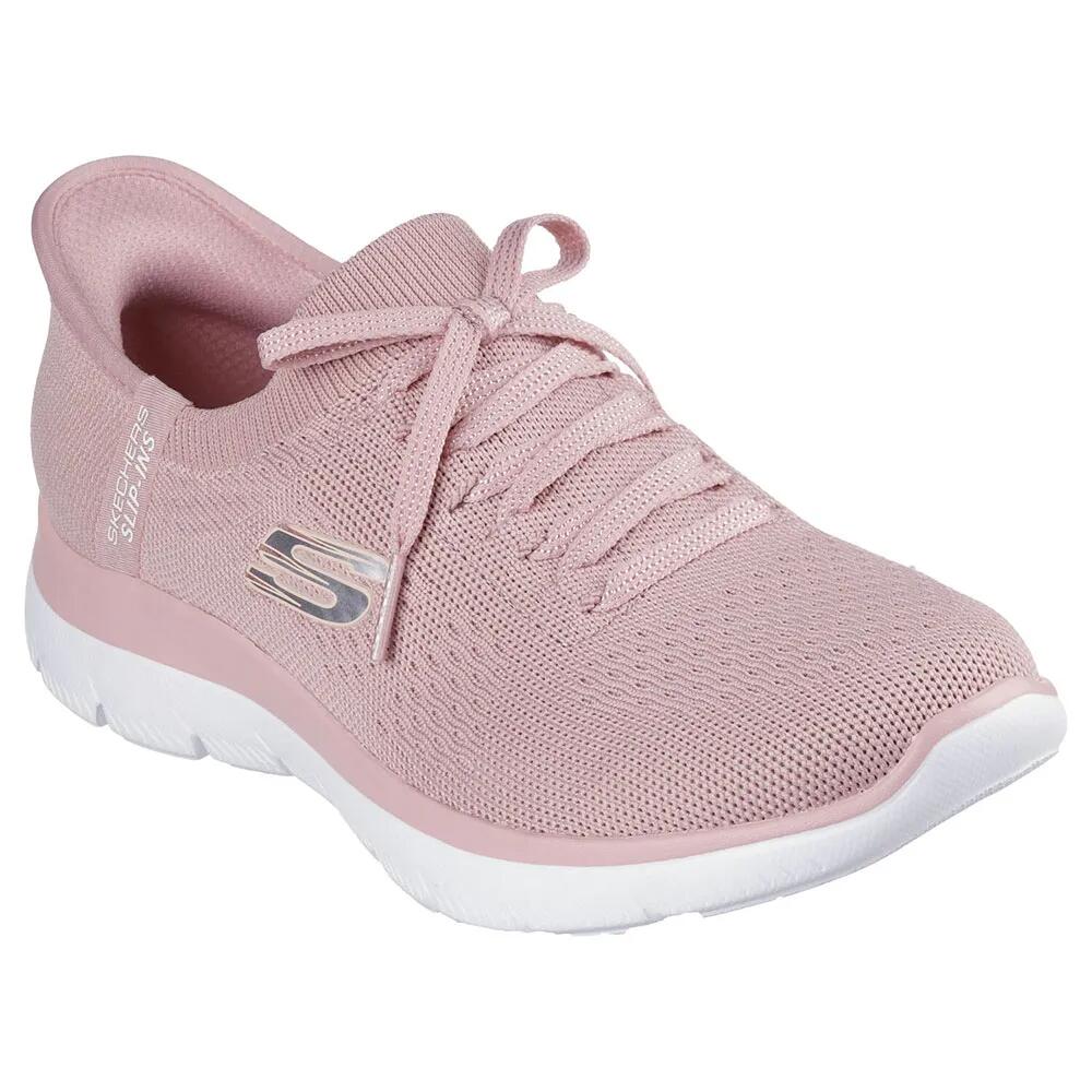 スケッチャーズ サミッツ スニーカー レディース （ Rose Knit / Coral Trim ） | SKECHERS Summits trainers Women [t]
