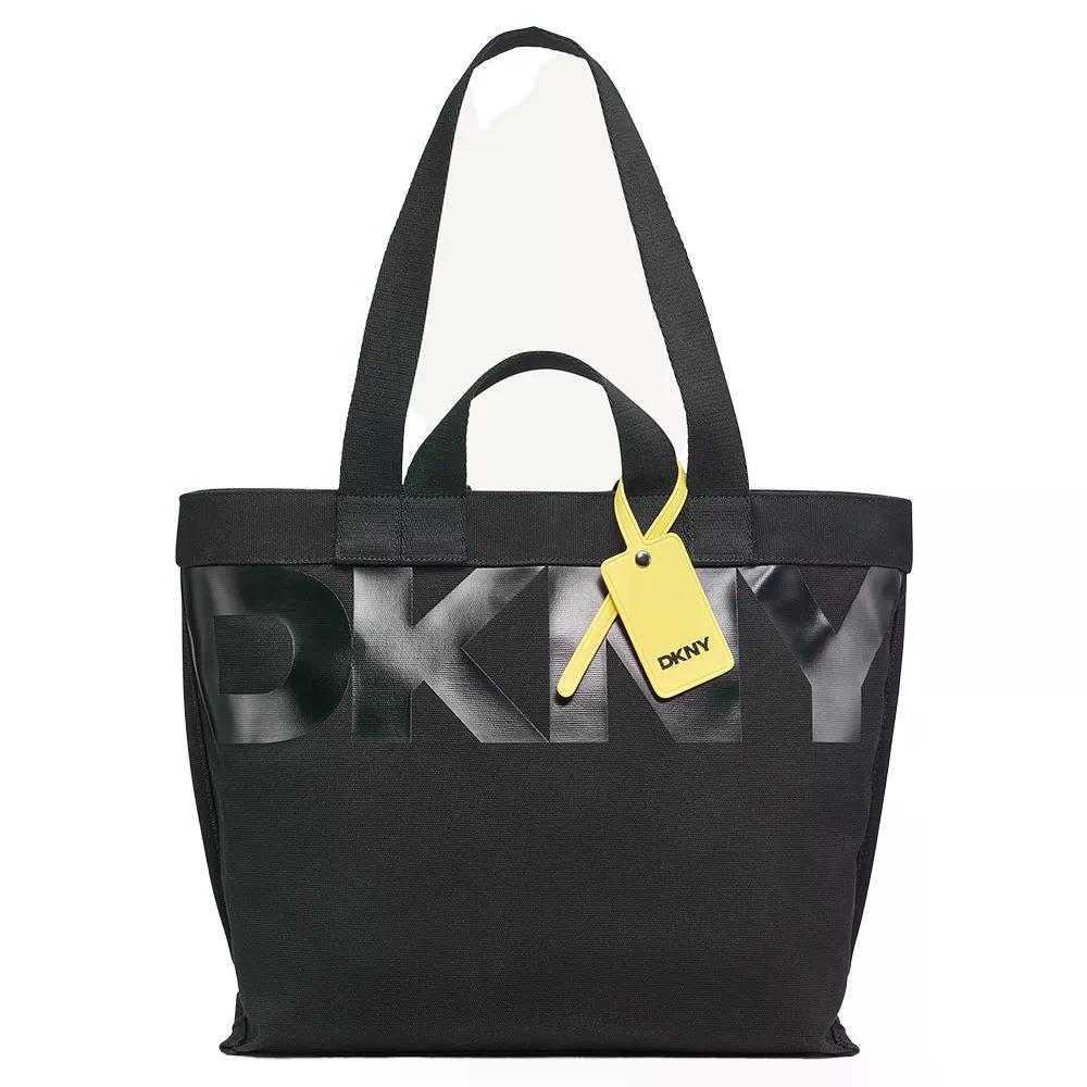 DKNY ディーケーエヌワイ ブレイディ ダブル トートバッグ （ Black/Daffodil ） | DKNY Brady Double Tote Bag [t]｜クライムスワールド 店
