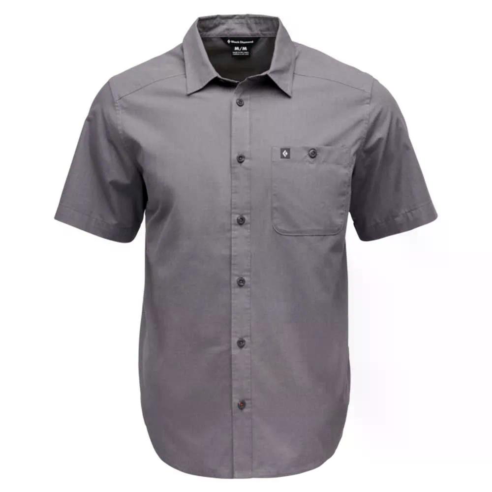 ブラックダイヤモンド ウィンゲート ショート スリーブ シャツ （ SteelGrey ） | BLACK DIAMOND Wingate Short Sleeve Shirt [t] 10,780円
