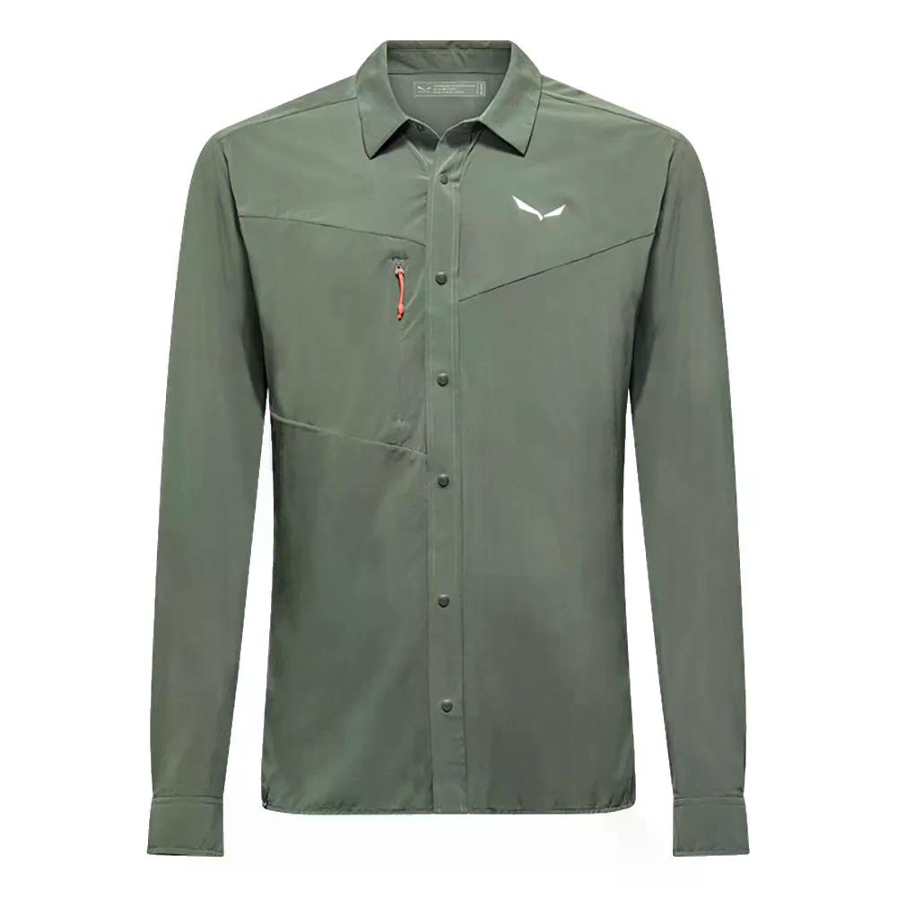 サレワ プエズ ロング 衣袂 ティーシャツ （ FadedGreen ） | SALEWA Puez Long Sleeve Shirt  [t]