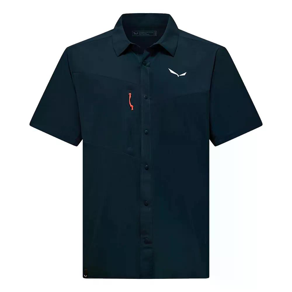 サレワ プエズ ショート スリーブ シャツ （ Blueberry ） | SALEWA Puez Short Sleeve Shirt [t]