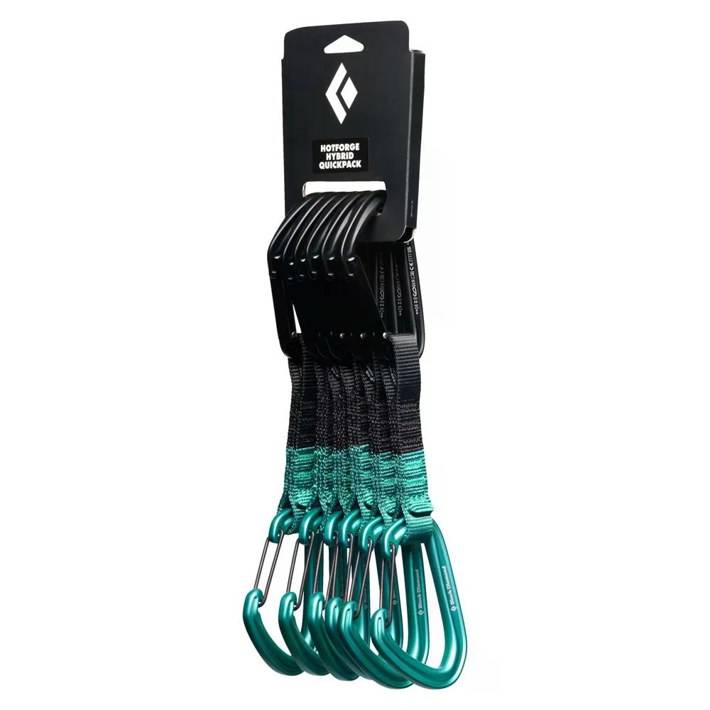 ブラックダイヤモンド ホットフォージ ハイブリッド 12cm クイックドロー 6 ユニット （ CleanGreen ） | BLACK DIAMOND Hotforge Hybrid 12 cm Quickdraw 6 Units [t]