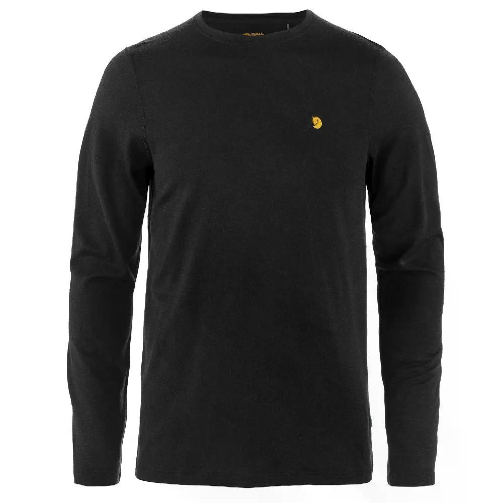 Fjallraven Bergtagen Merino 190 長袖ベースレイヤー （ Black ） [t]