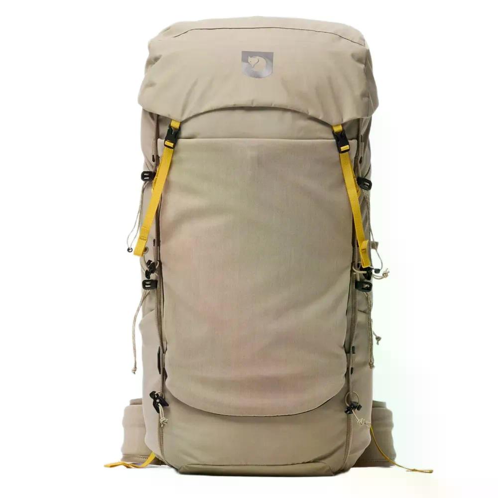 Fjallraven Kajka X-Latt 45L M/L うしろ側容器に並べる （ Fossil ）  [t]