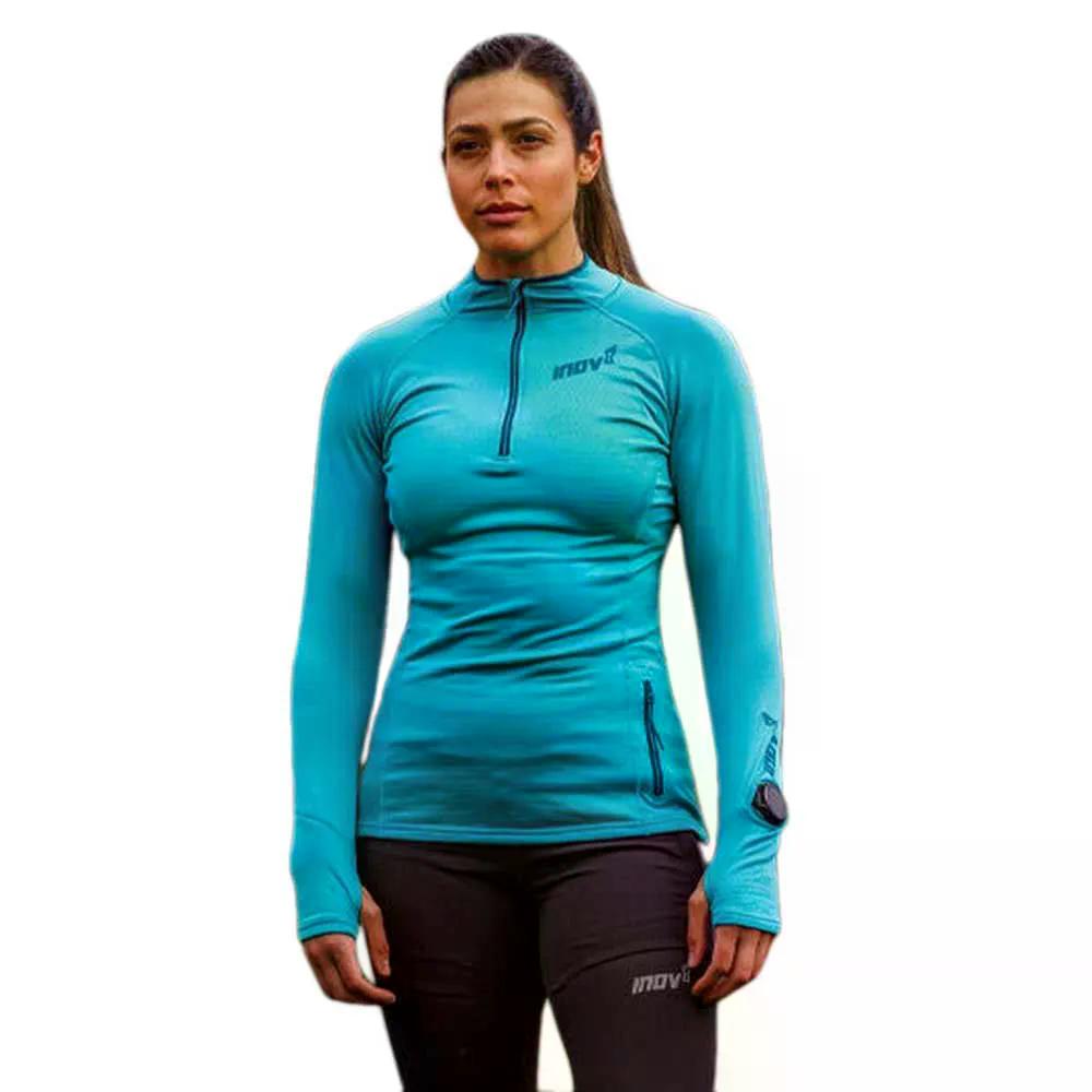 イノヴェイト ベンチャーライト HZ スウェットシャツ レディース （ Teal ） | INOV8 VentureLite HZ sweatshirt woman [t]｜クライムスワールド 店