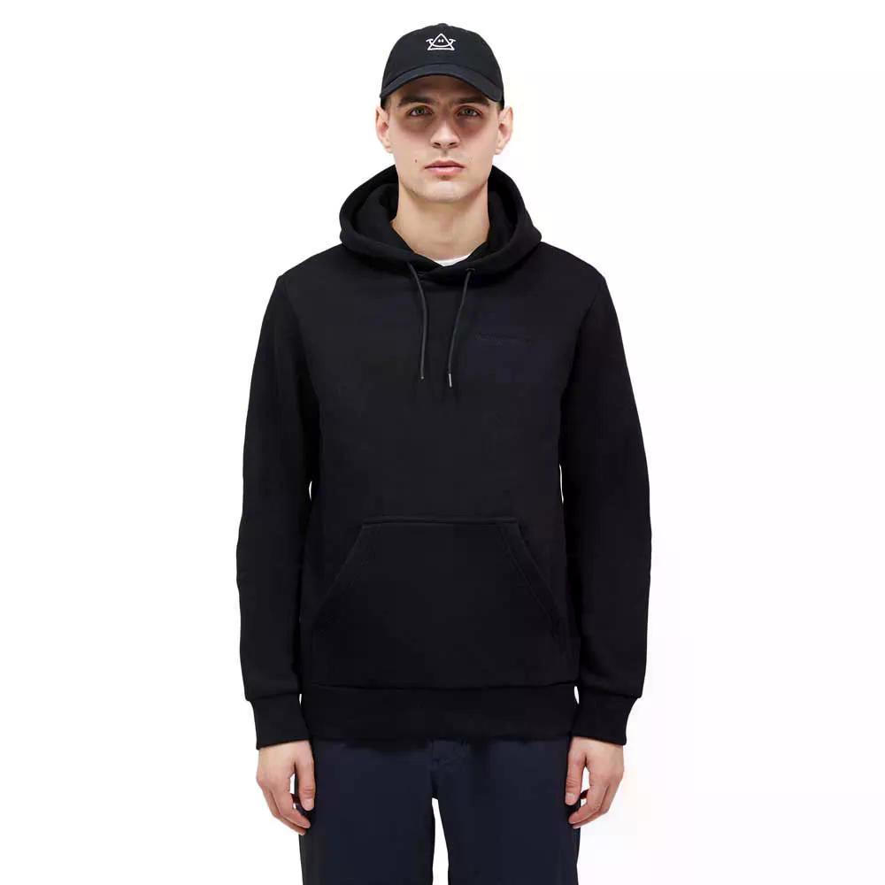 真っ盛り 公演 事あたらしい スモール ロゴタイプ フーディ （ Black ） | PEAK PERFORMANCE Original Small Logo hoodie  [t]