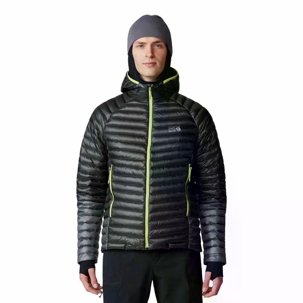 お山 ハードウエア 生きすだま ウィスパラー フーディ （ Volcanic/FoilGrey ） | MOUNTAIN HARDWEAR Ghost Whisperer hoodie  [t]