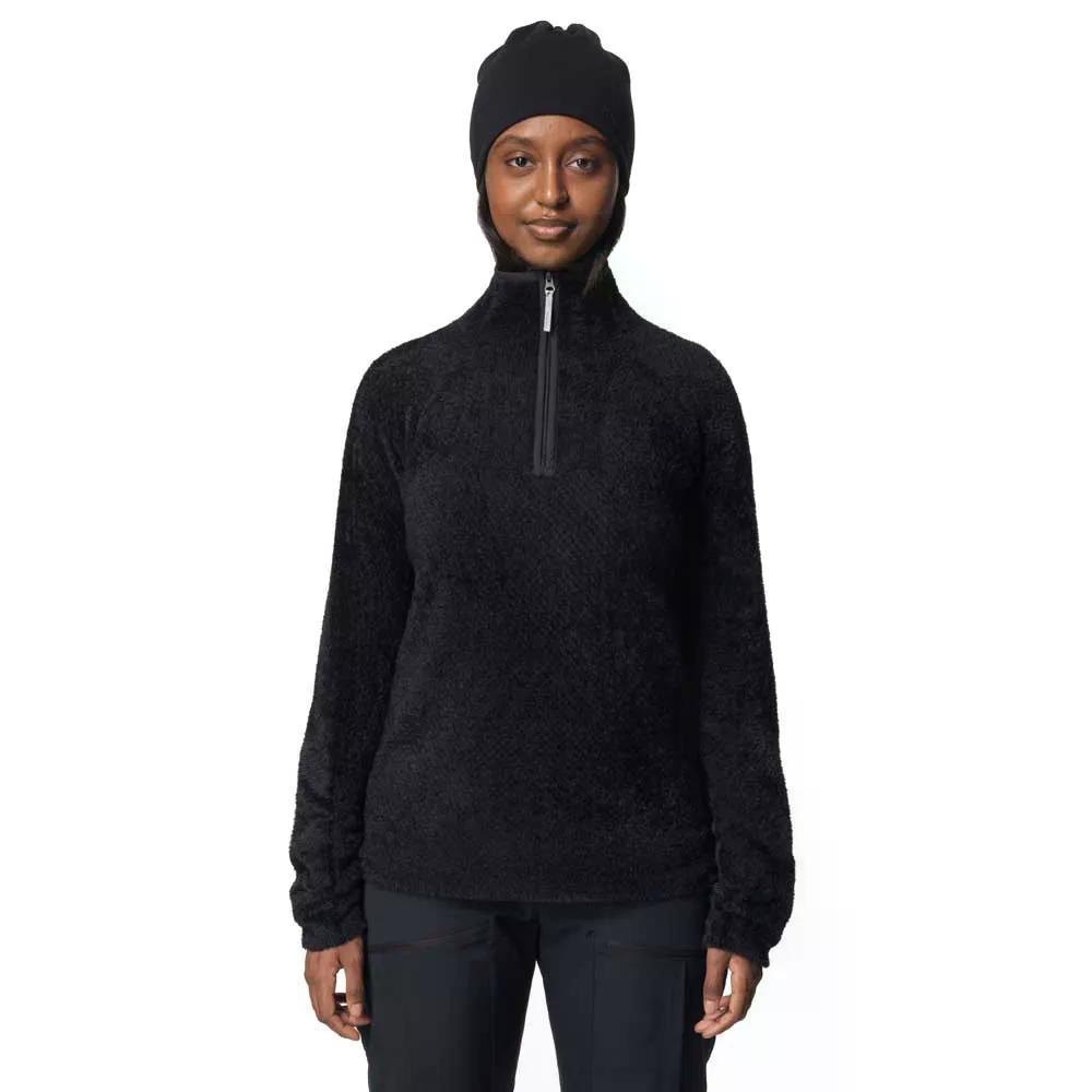 フーディニ ライカン ハーフジップ トレイナー レディース （ TrueBlack ） | HOUDINI Lykan half zip sweatshirt woman  [t]