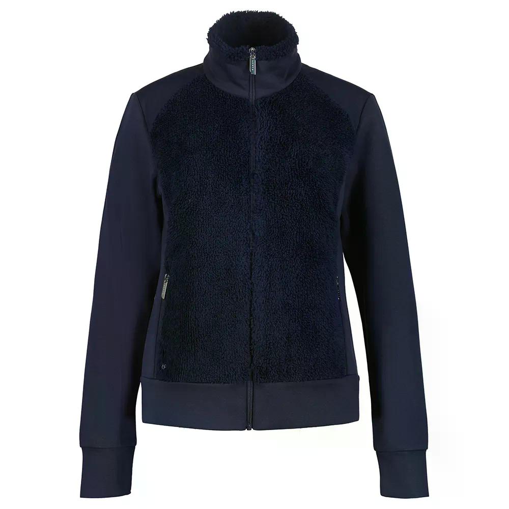 ルフタ エイララ L フルジップ スウェットシャツ レディース （ DarkBlue ） | LUHTA Eirala L full zip sweatshirt woman [t]