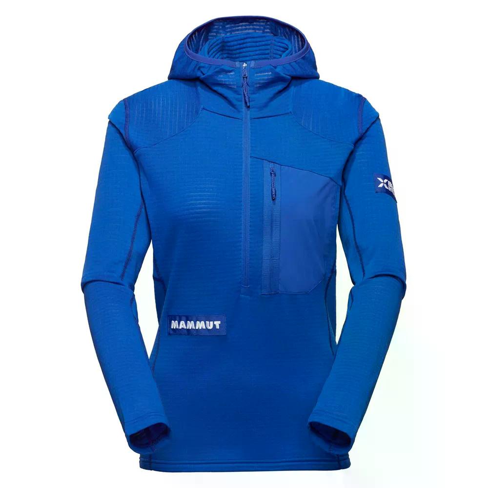 マムート アイガー ノルドヴァント アドバンスド FL フーディ レディース （ EigerBlue ） | MAMMUT Eiger Nordwand Advanced FL hoodie woman [t]｜クライムスワールド 店