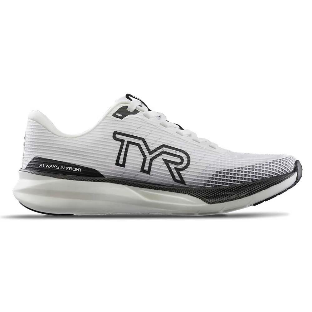 TYR SR1 ペース 伝令 駈けっくら シューズ  （ White/Black ） | TYR SR1 Tempo Runner running shoes [t]