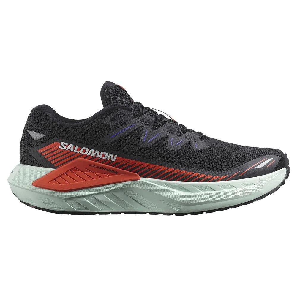 サロモン ディーアールエックス デファイ グラベル ランニング シューズ （ Black/CherryTomato/Bay ） | SALOMON Drx Defy Grvl running shoes [t]