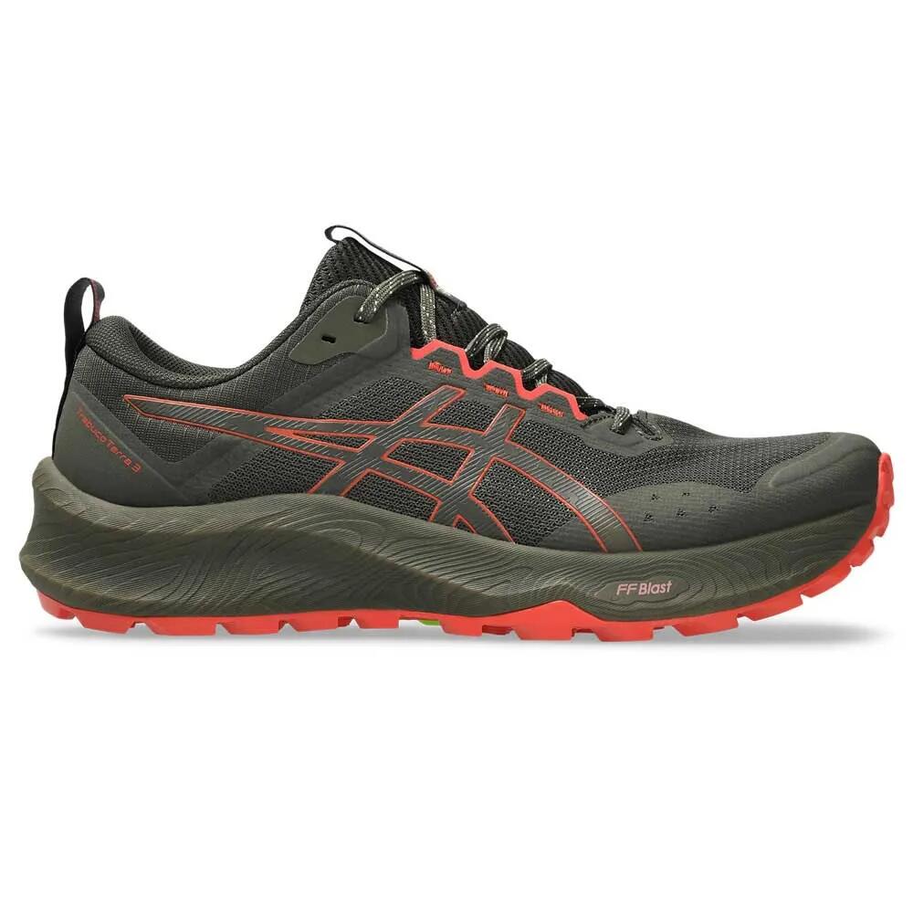 アシックス トラブーコ テラ 3 ランニング シューズ （ BrownStone/SpicyRed ） | ASICS Trabuco Terra 3 running shoes [t]