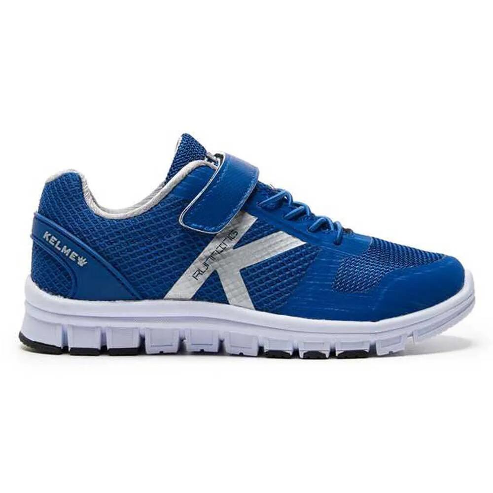 ケルメ K 洟垂れ小僧 内鰓突っ支い棒 駈けっくら シューズ  （ Indigo ） | KELME K Rookie Elastic running shoes [t]