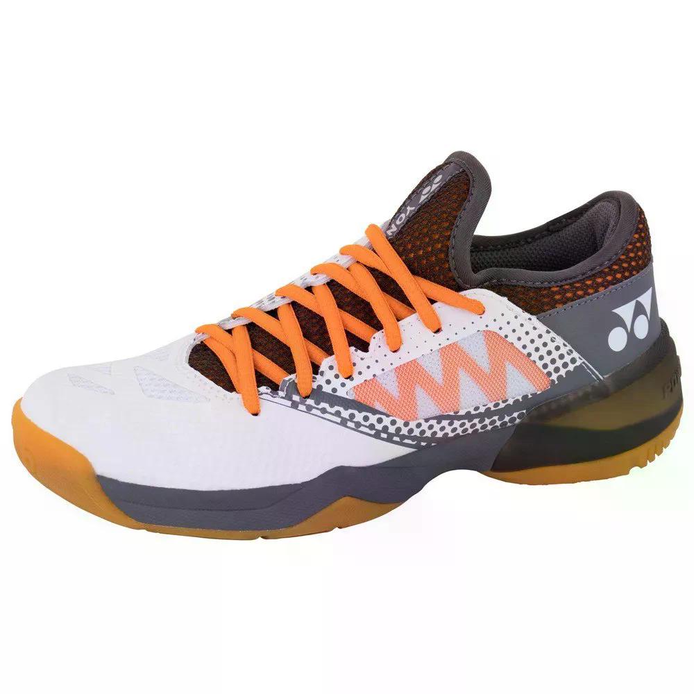 ヨネックス 力強さ座布団 コンフォート Z 2 シューズ レディース （ White/Orange ） | YONEX Power Cushion Comfort Z 2 Shoes Women  [t]