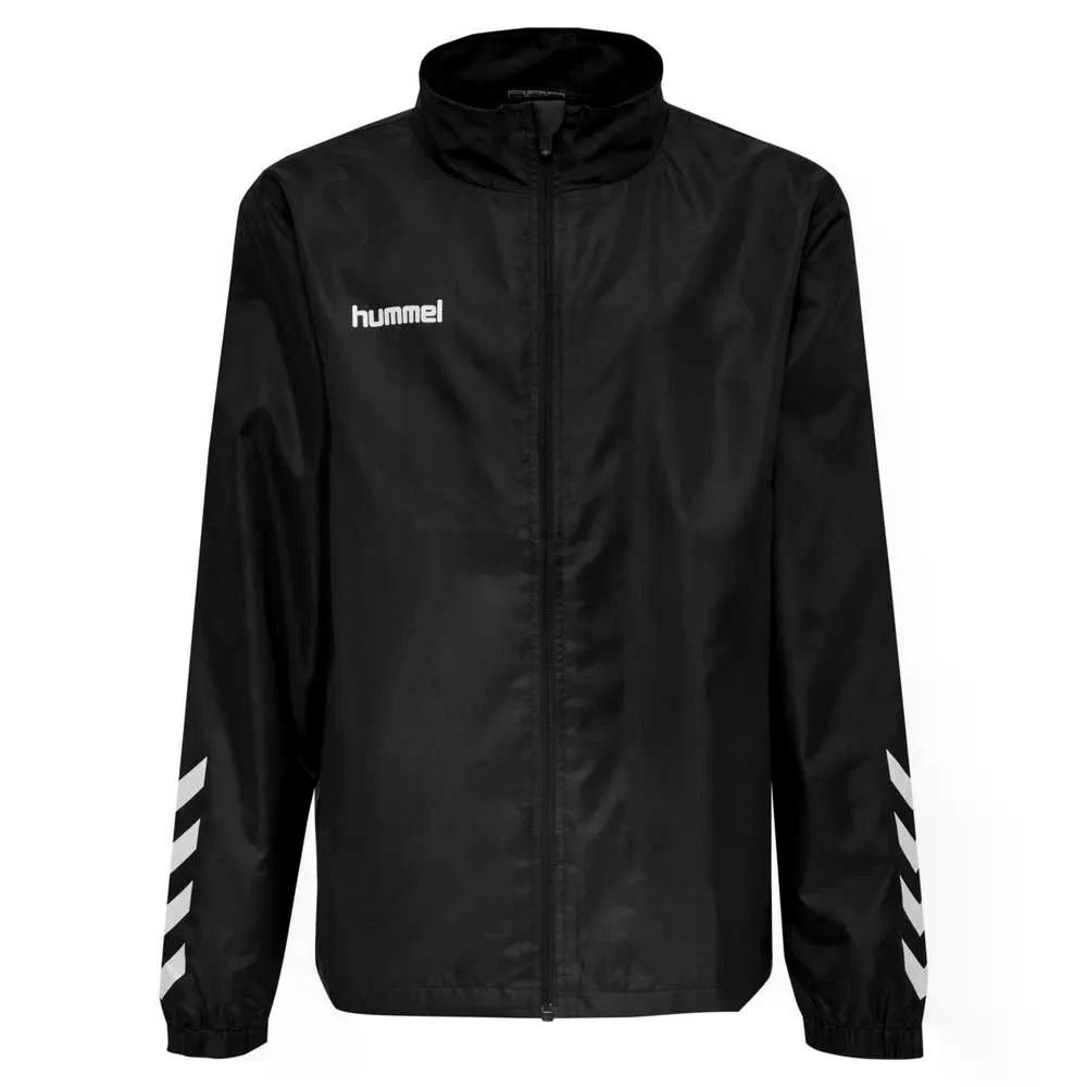 ヒュンメル プロモ 雨水 お坊っちゃん レインジャケット （ Black ） | HUMMEL Promo Rain Junior Rain Jacket  [t]