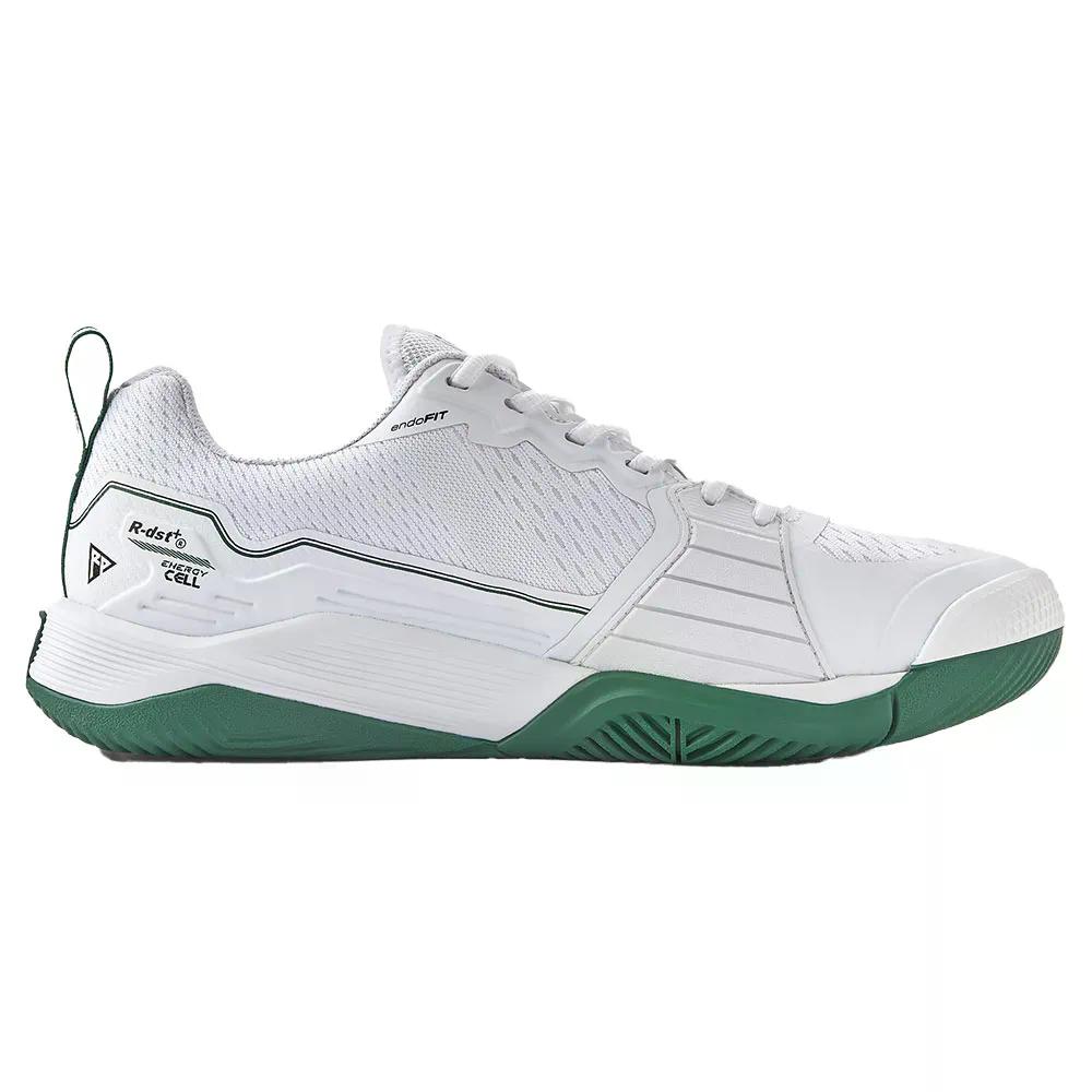 ウィルソン 混雑時 労働者階級 4.5 オール厚地の外套 庭球シューズ （ White/White/Aventurine ） | WILSON Rush Pro 4.5 All Court Tennis Shoes  [t]