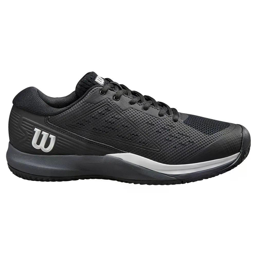 ウィルソン ラッシュ プロ エース オールコート テニスシューズ （ Black/OmbreBlue/White ） | WILSON Rush Pro Ace All Court Tennis Shoes  [t]