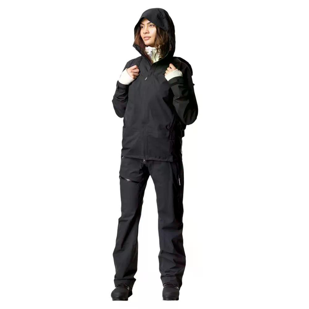 フーディニ BFF レインジャケット レディース （ TrueBlack ） | HOUDINI BFF Rain Jacket Women  [t]