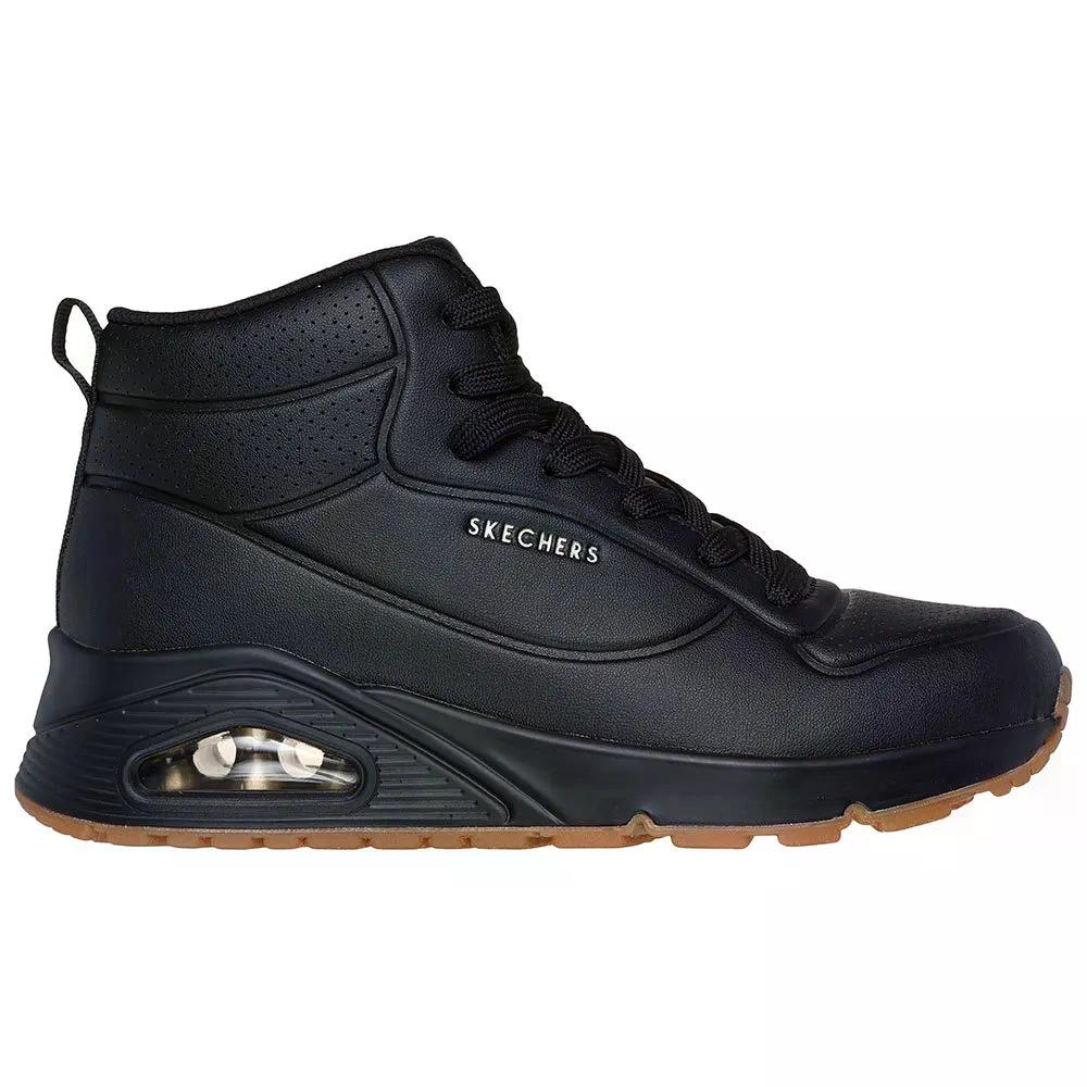 スケッチャーズ ウノ スニーカー レディース （ BlackDuraleather ） | SKECHERS Uno Sneakers Women  [t]