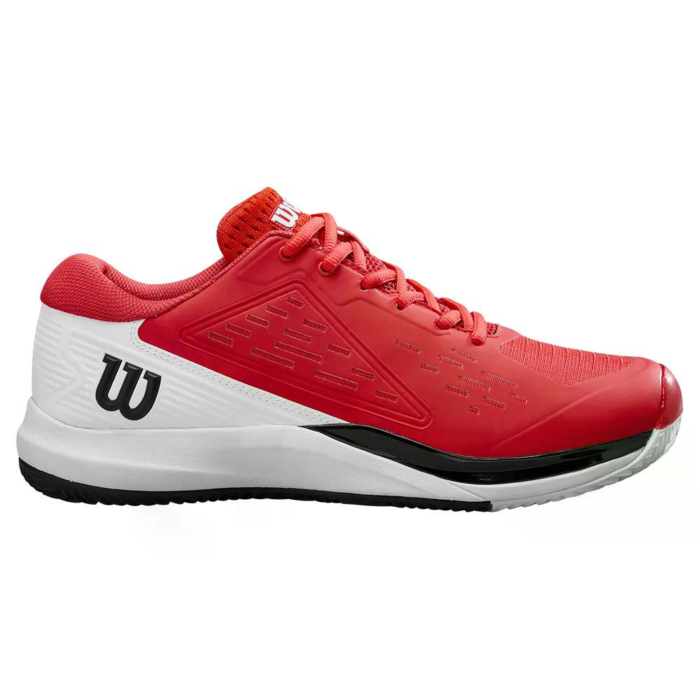 ウィルソン ラッシュ プロ エース クレーコート テニスシューズ （ Infrared/White/Black ） | WILSON Rush Pro Ace Clay Court Tennis Shoes  [t]