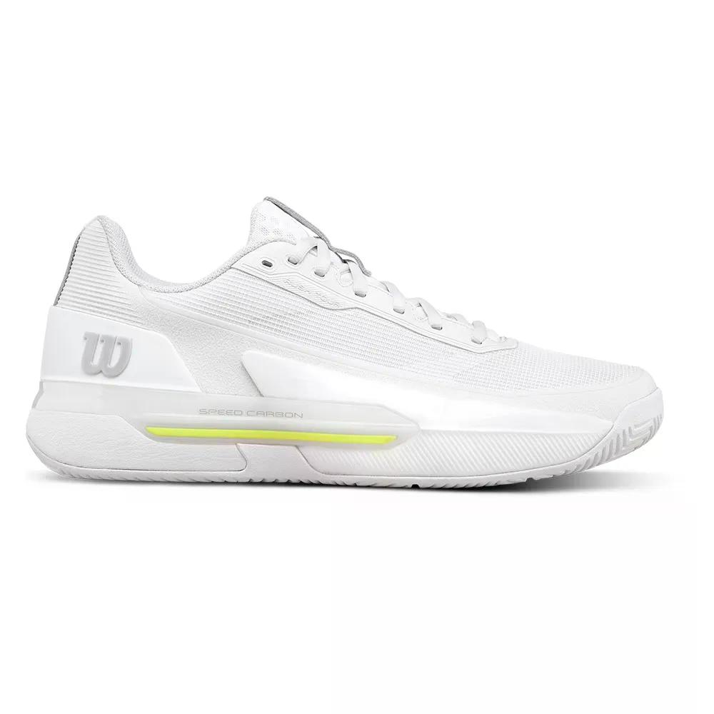 ウィルソン 混雑時 周遊旅行 5 オール厚地の外套 庭球シューズ （ White/White/White ） | WILSON Rush Tour 5 All Court Tennis Shoes  [t]