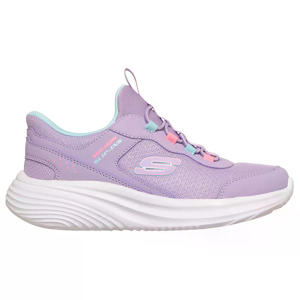 スケッチャーズ バウンダー プロ ジュニア スニーカー （ LavenderSynthetic/TextileTrim ） | SKECHERS Bounder Pro Junior Sneakers  [t]
