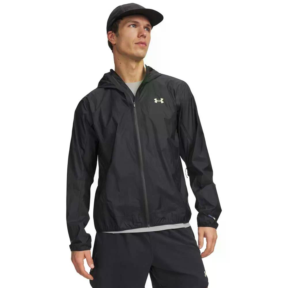 アンダーアーマー エクスプロア トレイル 幽客 レインジャケット （ Gray ） | UNDER ARMOUR Explore Trail Run Rain Jacket  [t]
