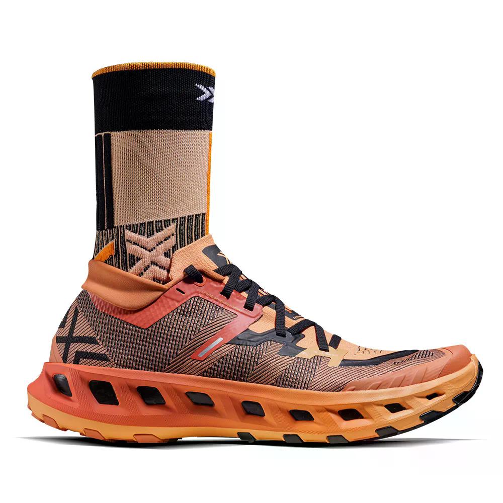 Xバイオニック テラ素はだ X02 トレイル駈けっくら シューズ （ DustyRose/FreshPeach/XBlack ） | X-BIONIC Terraskin X02 Trail Running Shoes  [t]