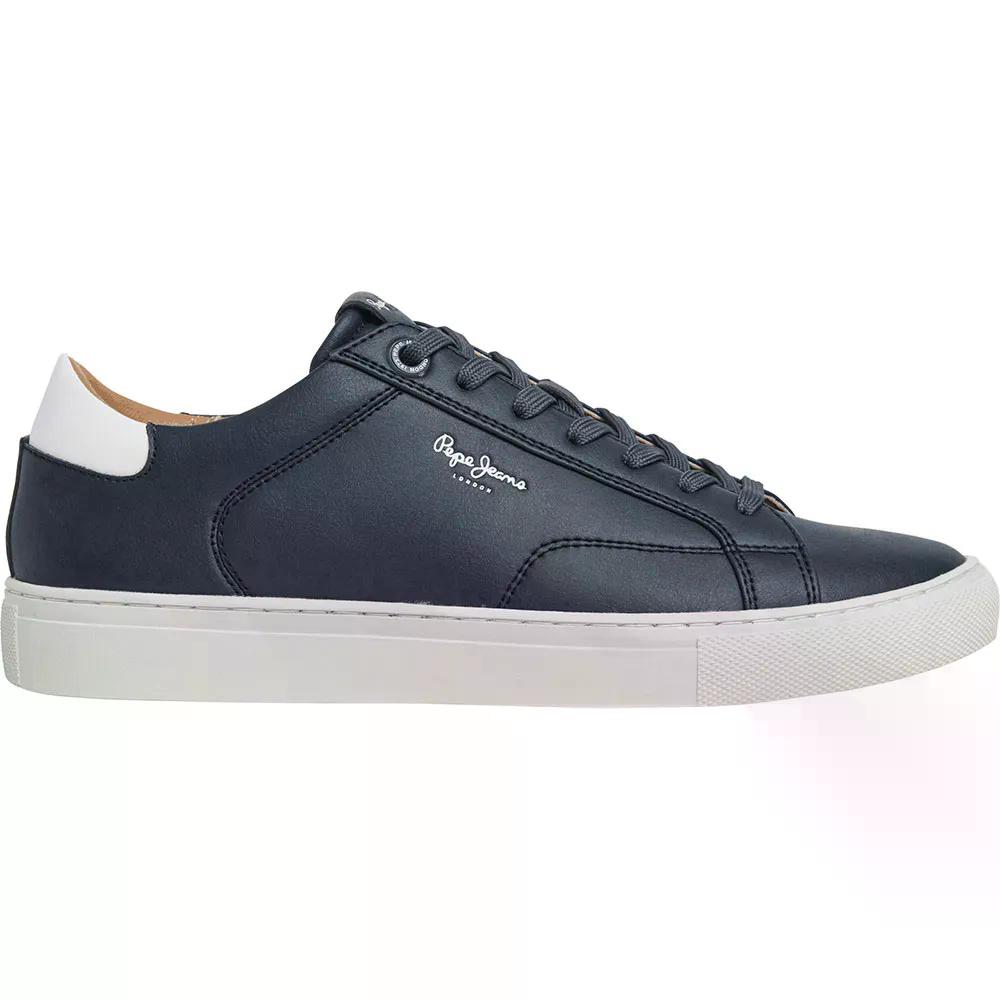 ペペ ジーンズ ジョー ベーシック スニーカー （ Navy ） | PEPE JEANS Joe Basic trainers [t]