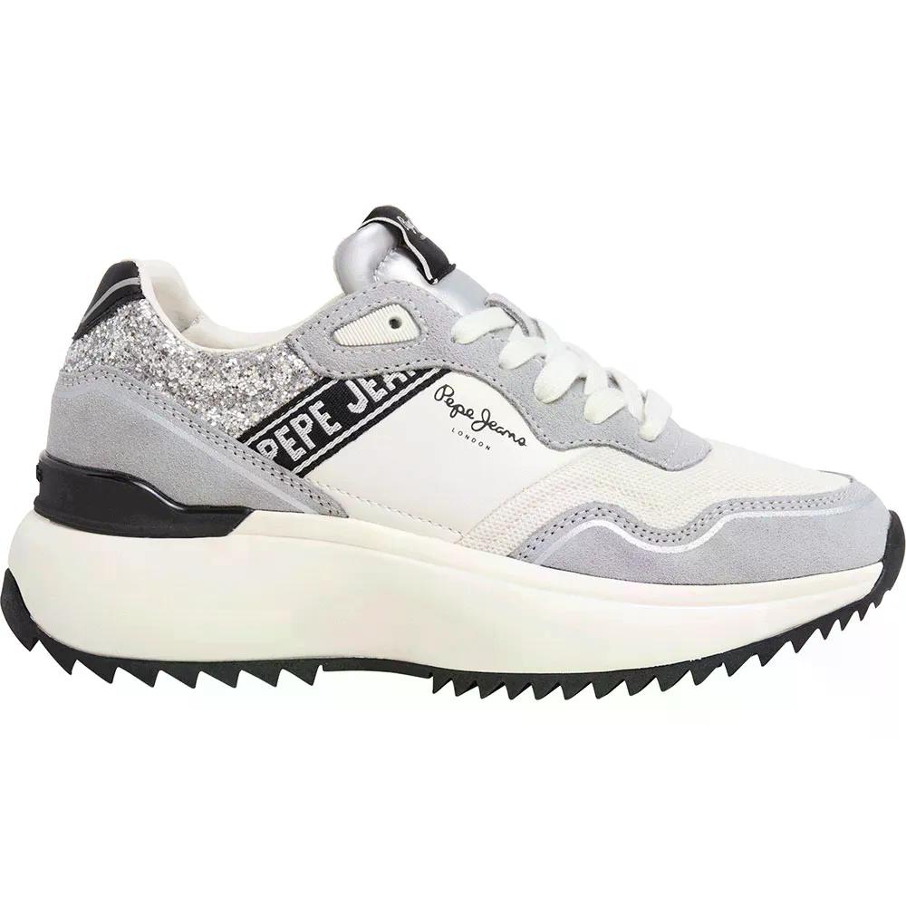 ペペ ジーンズ キミ ランド スニーカー レディース （ SilverGrey ） | PEPE JEANS Kimi Land trainers [t]