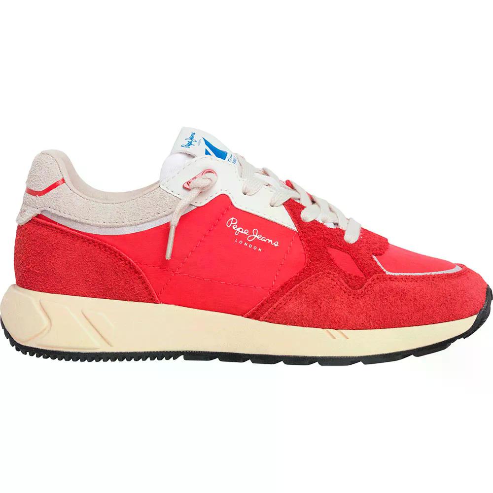 ペペ ジーンズ マーロン ディバイデッド スニーカー レディース （ CardinalRed ） | PEPE JEANS Marlon Divided trainers [t]｜クライムスワールド 店