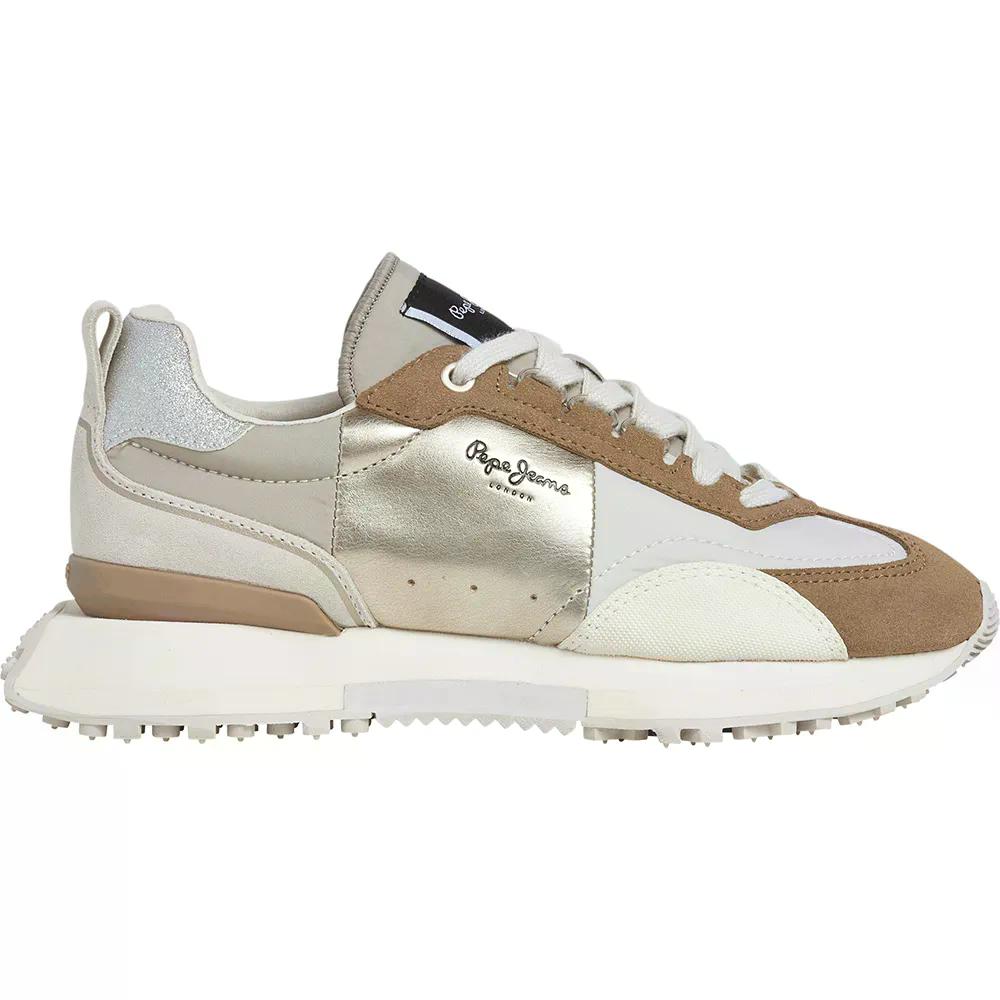 ペペ デニム 弓矢取り ガラ スニーカー （ TaupeBeige ） | PEPE JEANS Archer Gala trainers  [t]