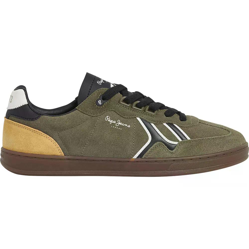 ペペ デニム どんぶり鉢 入り合わせる スニーカー （ SafariGreen ） | PEPE JEANS Ball Mix trainers  [t]