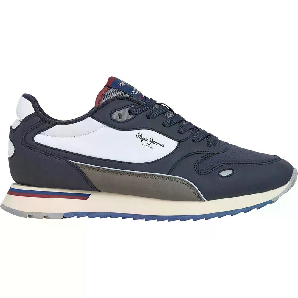 ペペ ジーンズ ベクスリー サウス スニーカー （ Navy ） | PEPE JEANS Bexley South trainers [t]