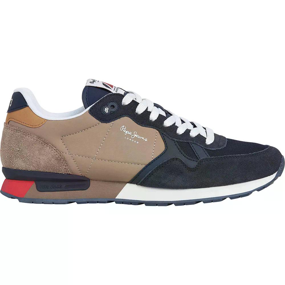 ペペ デニム ブリット カラーズ スニーカー （ Navy ） | PEPE JEANS Brit Colors trainers  [t]